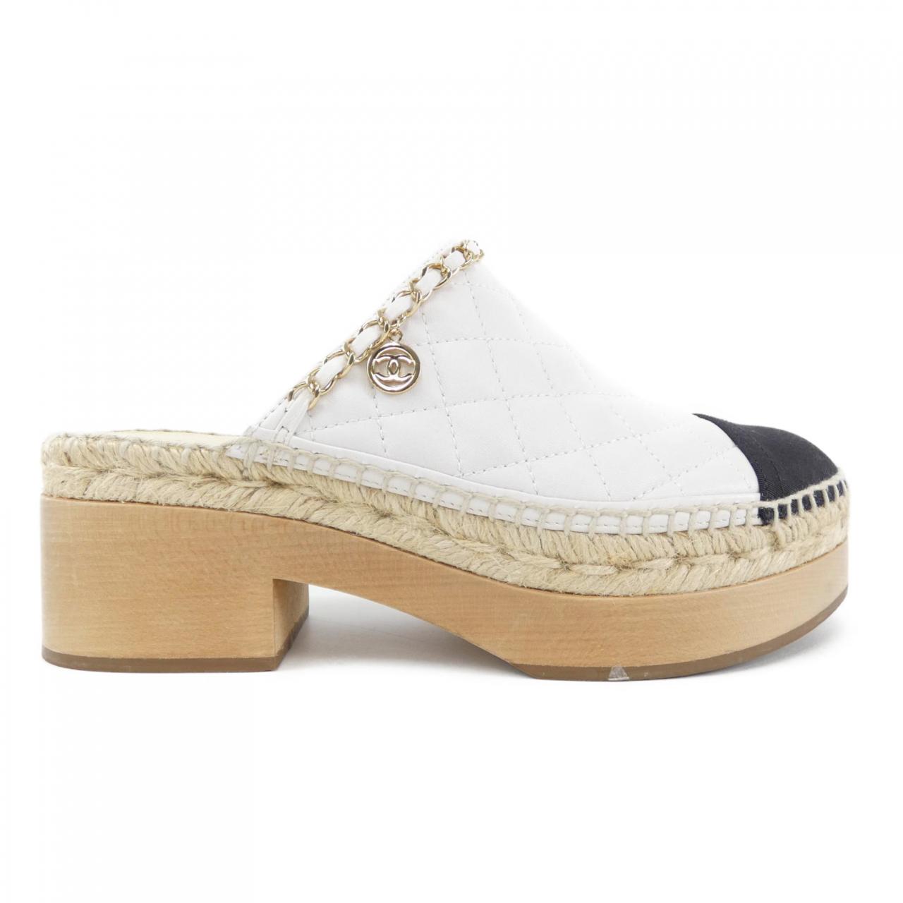 Chanel G33754Y50387 Lambskin Sandals
