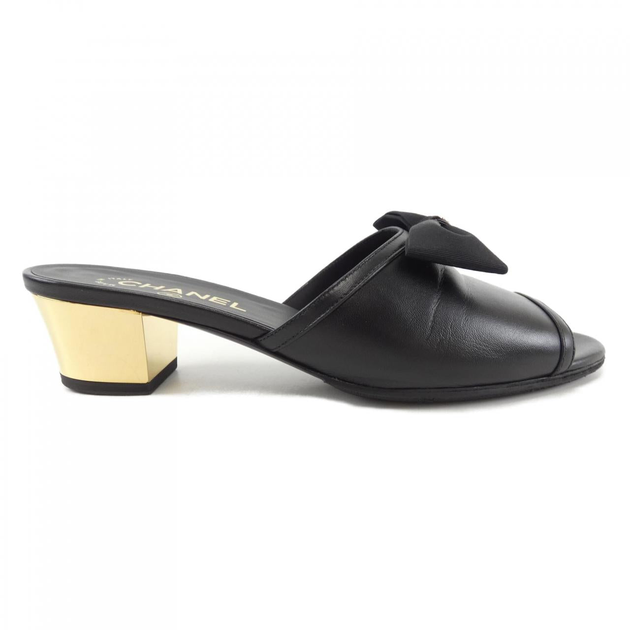 Chanel G45691B16597 Lambskin Sandals