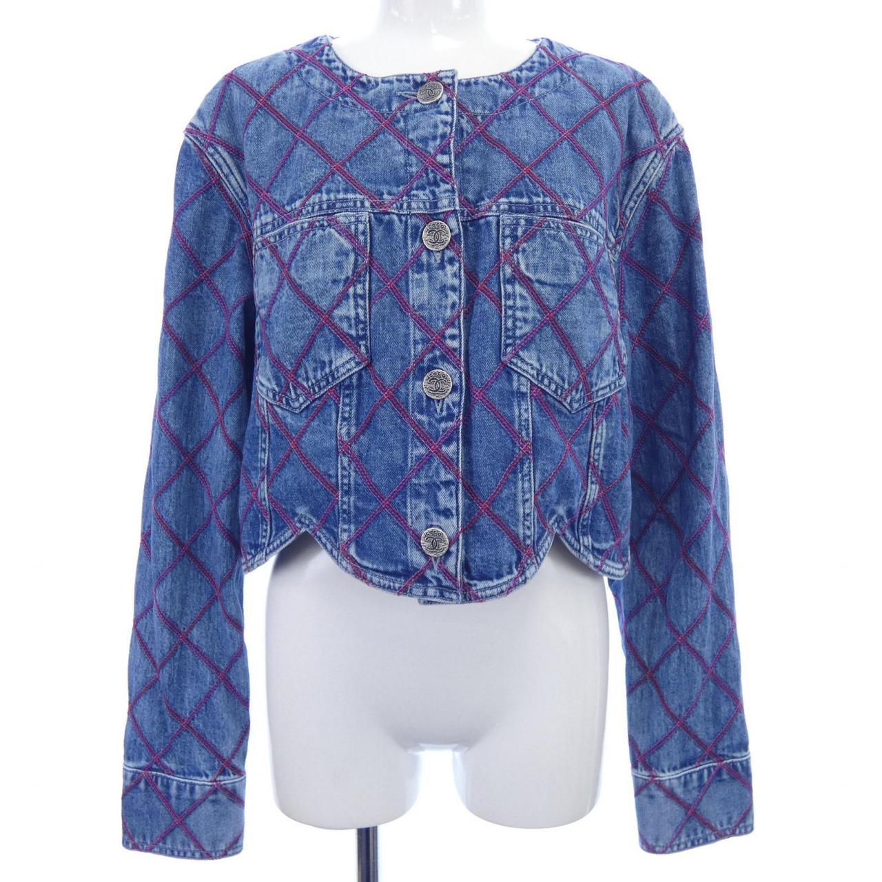 Chanel P71319V63952 22M Denim Jacket