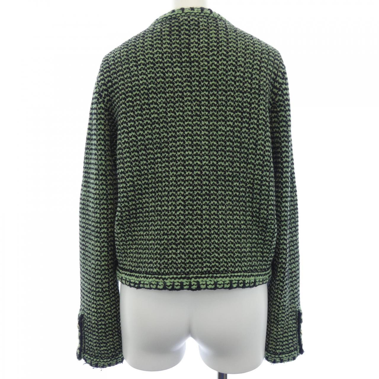 Chanel P70487K10067 Cashmere Collarless Jacket