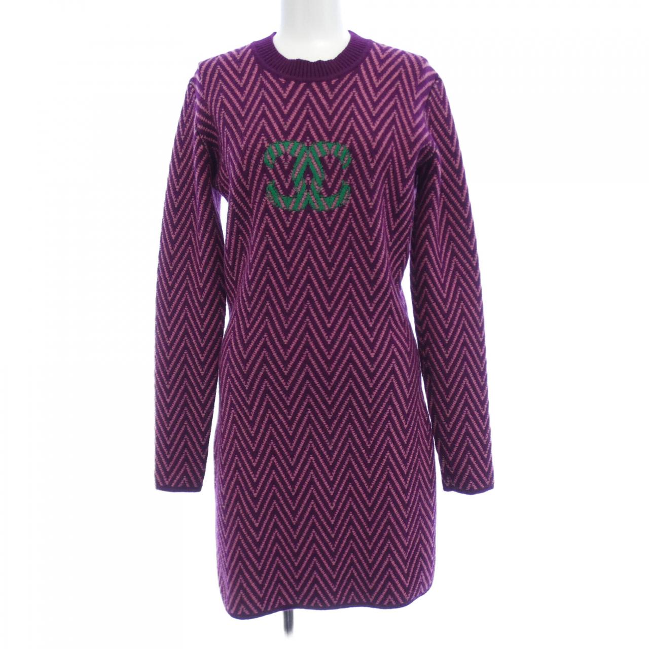Chanel P71619K10290 21K Cashmere Dress