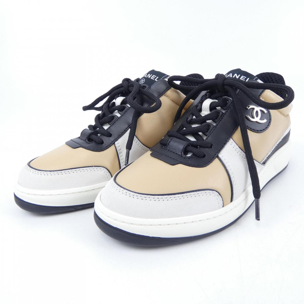 Chanel G45212B14072 Lambskin/Calfskin Sneakers