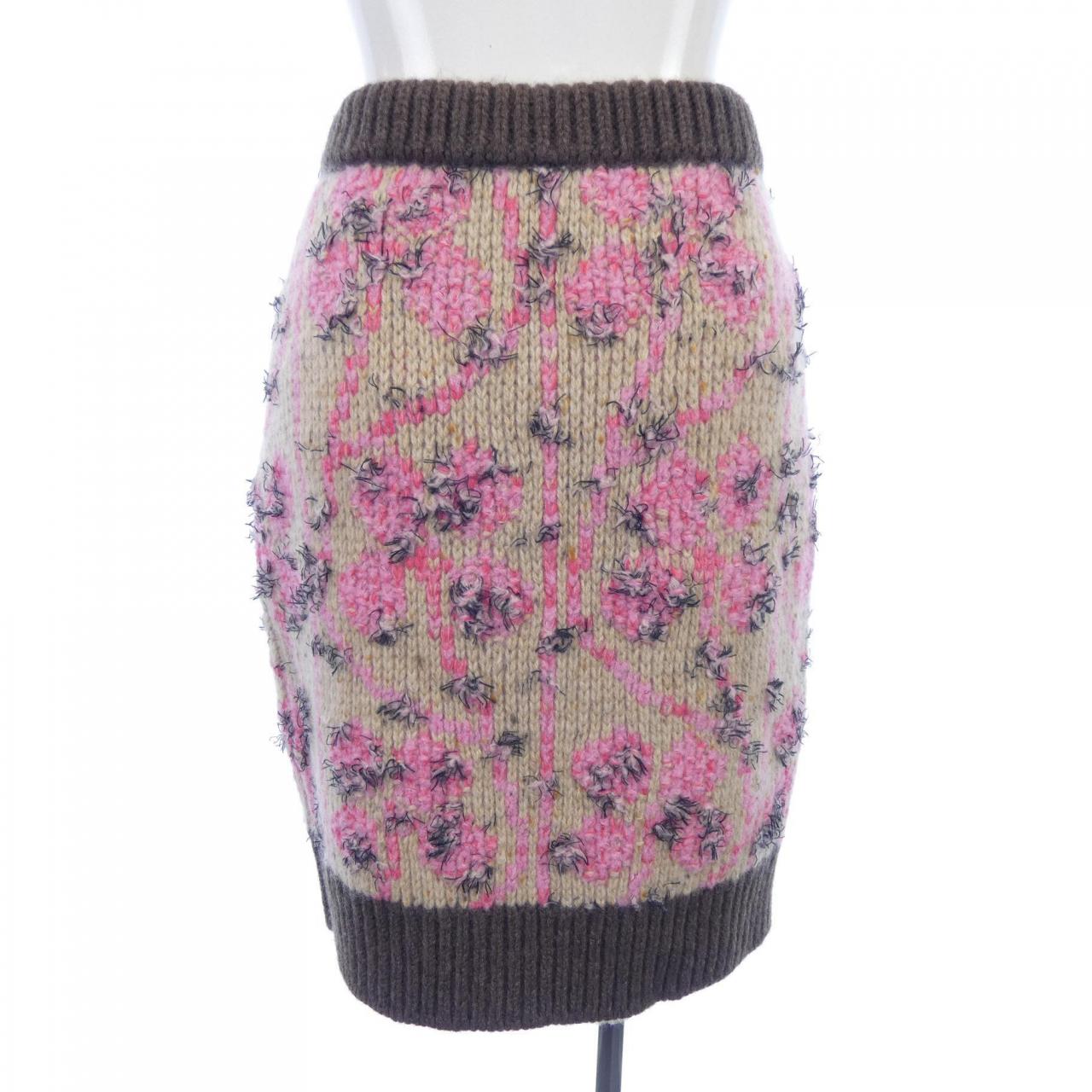 Chanel Cashmere Skirt