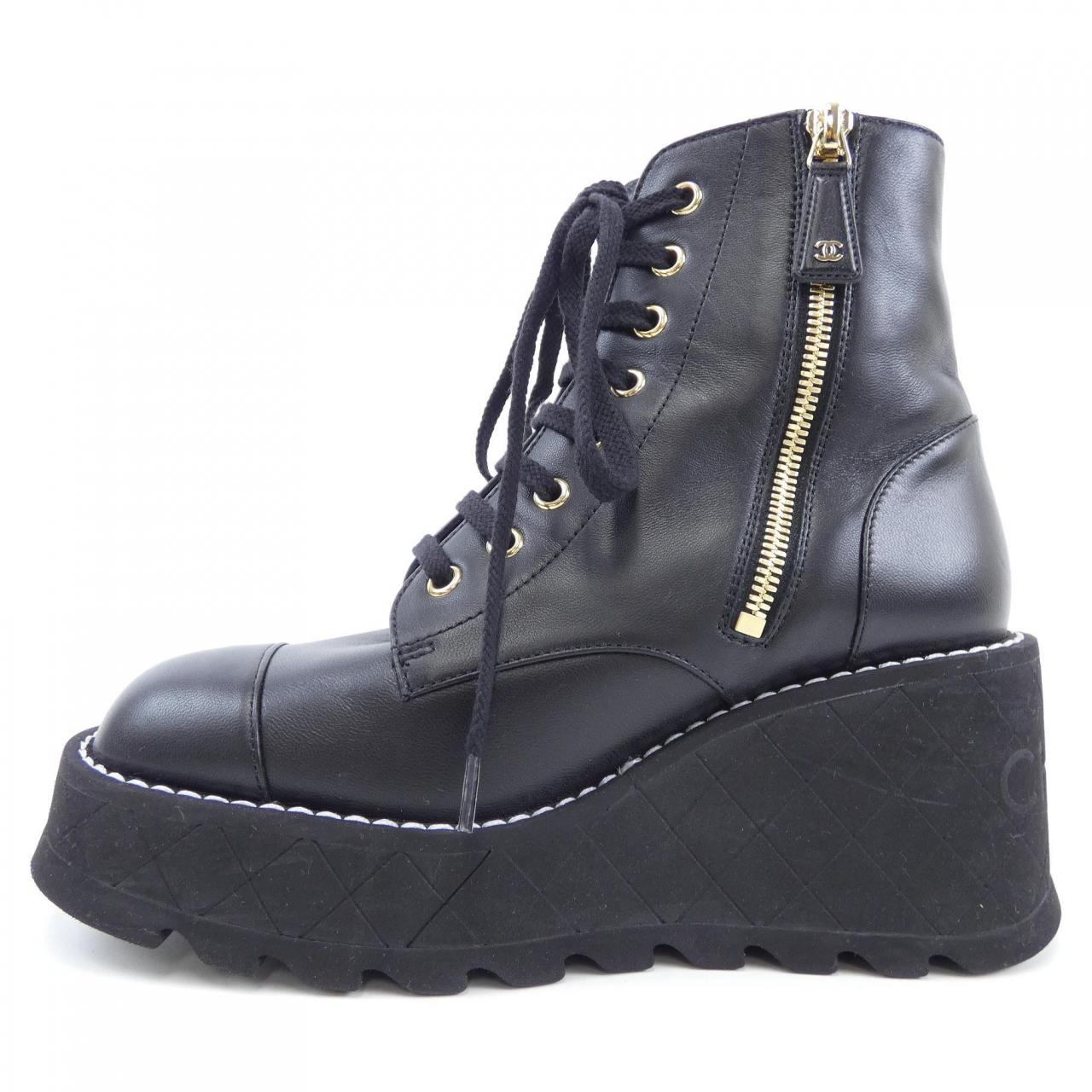 Chanel G45388X01000 Lambskin Boots
