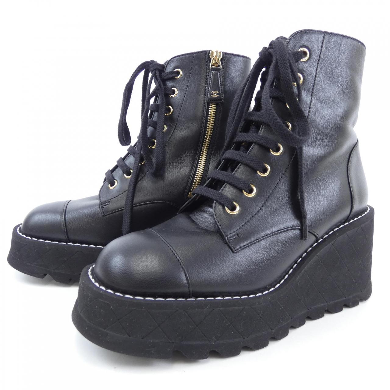 Chanel G45388X01000 Lambskin Boots