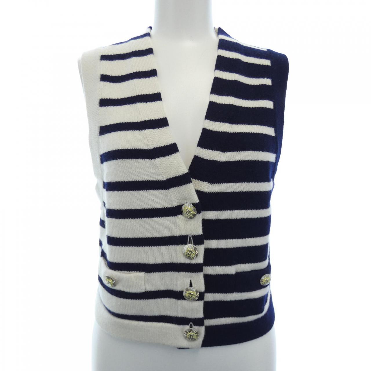Chanel P77192K11160 Cashmere Vest