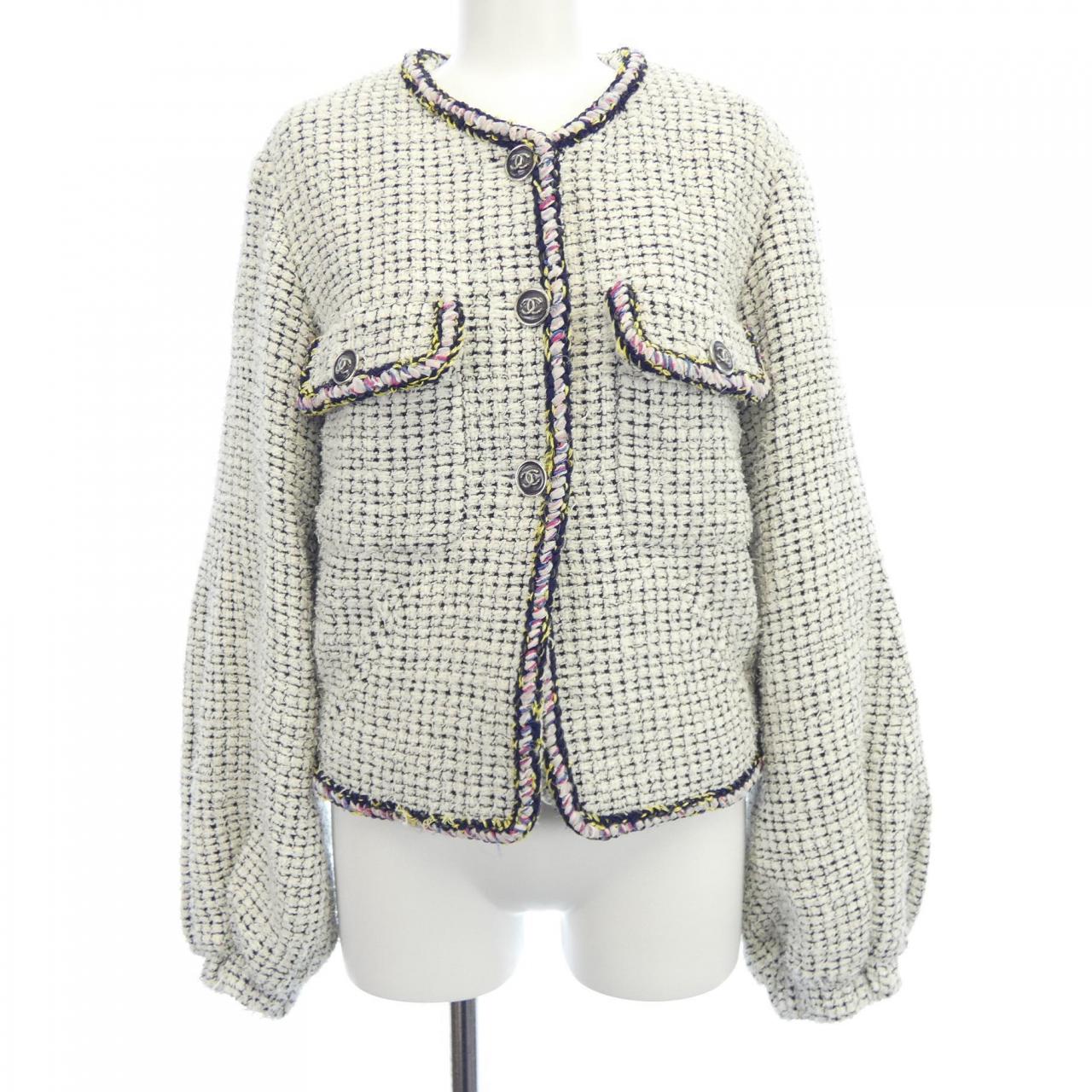 Chanel P70074V60046 Collarless Jacket Jacket