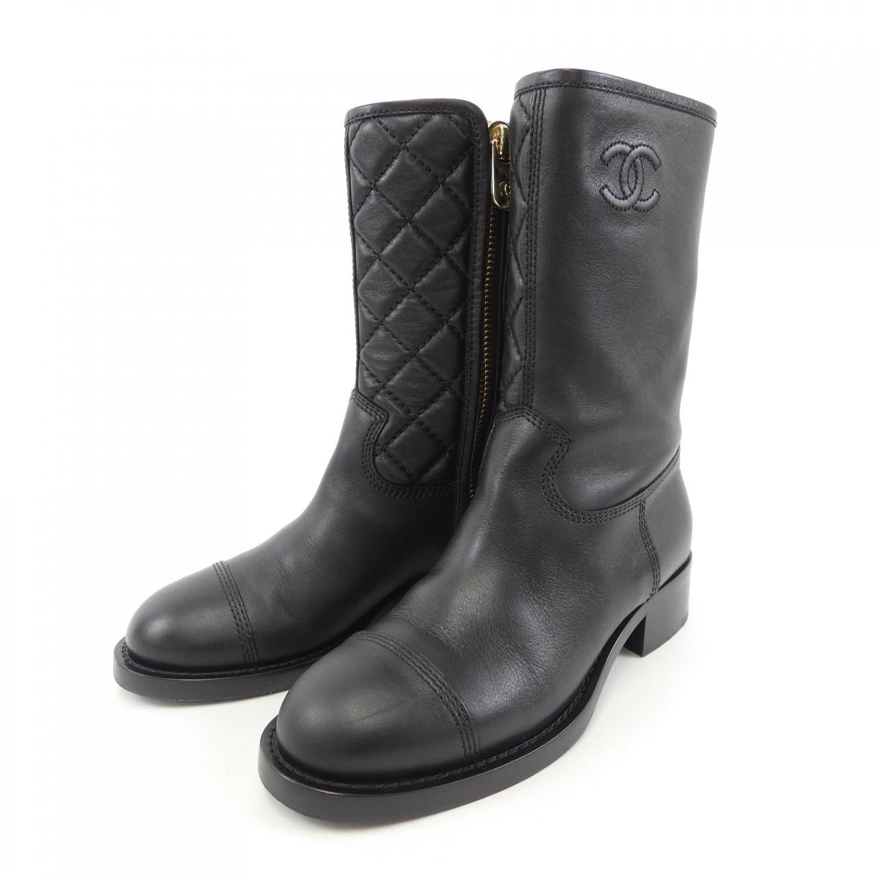 Chanel P36707X56138 Calfskin Boots