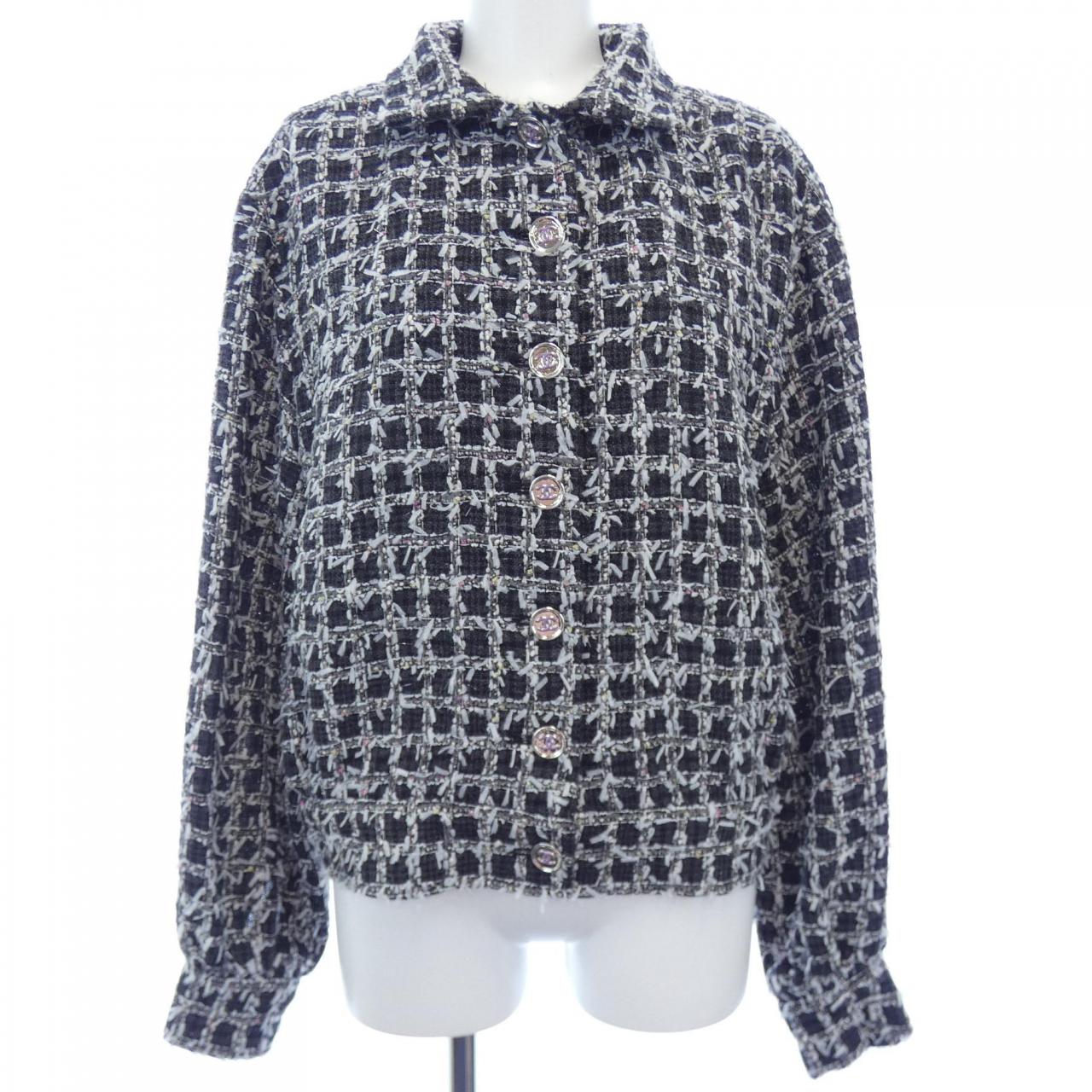 Chanel P75229V66762 Check Jacket