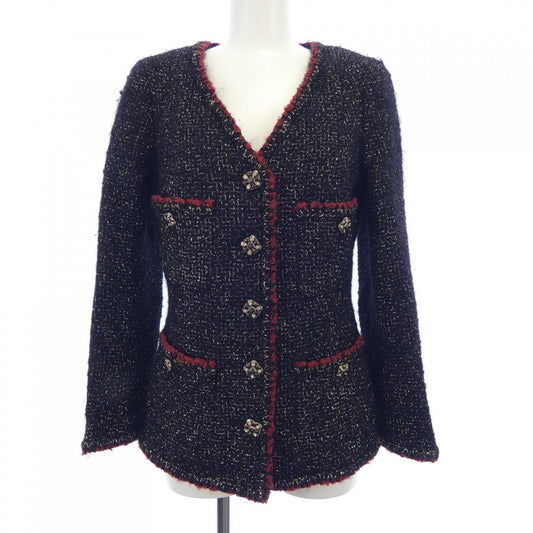Chanel P42343V30537 Collarless Jacket Jacket