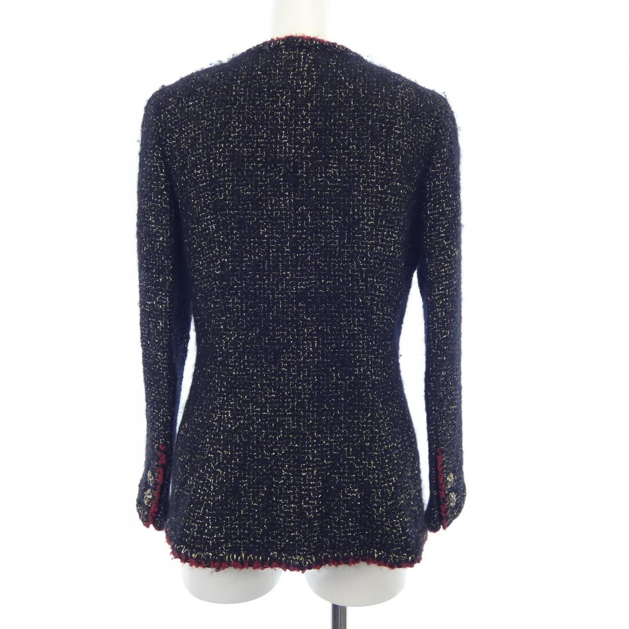 Chanel P42343V30537 Collarless Jacket Jacket