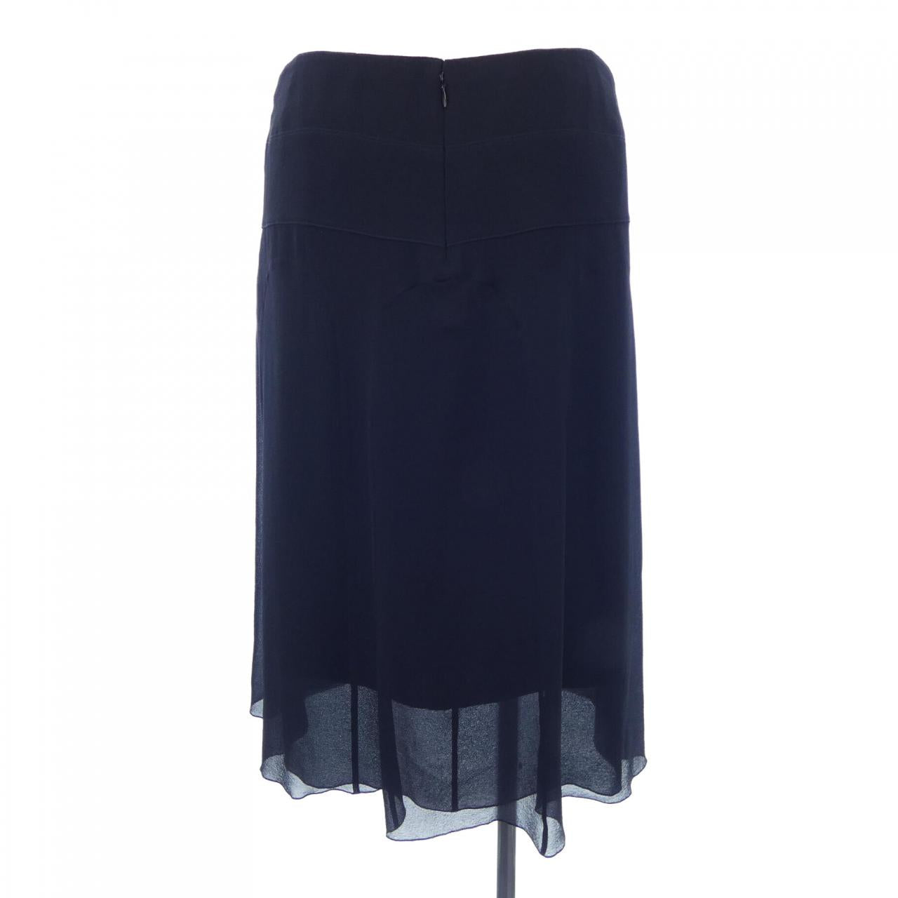Chanel Silk Skirt
