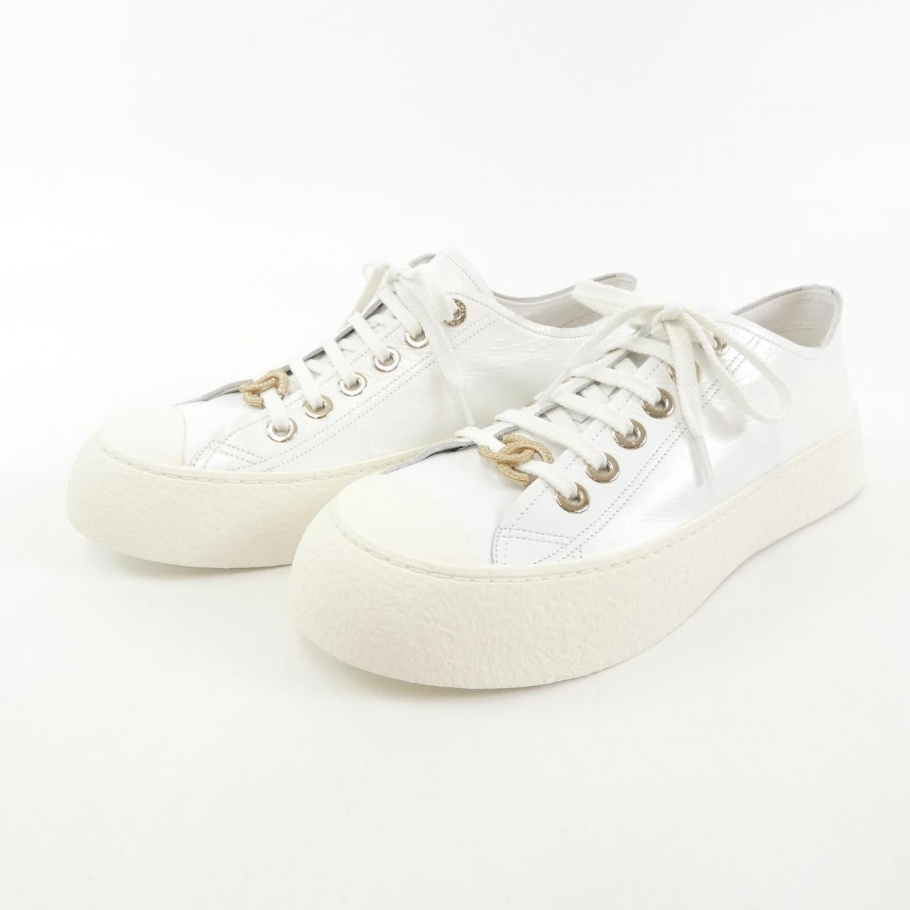 Chanel G45560B15742 Calfskin Sneakers