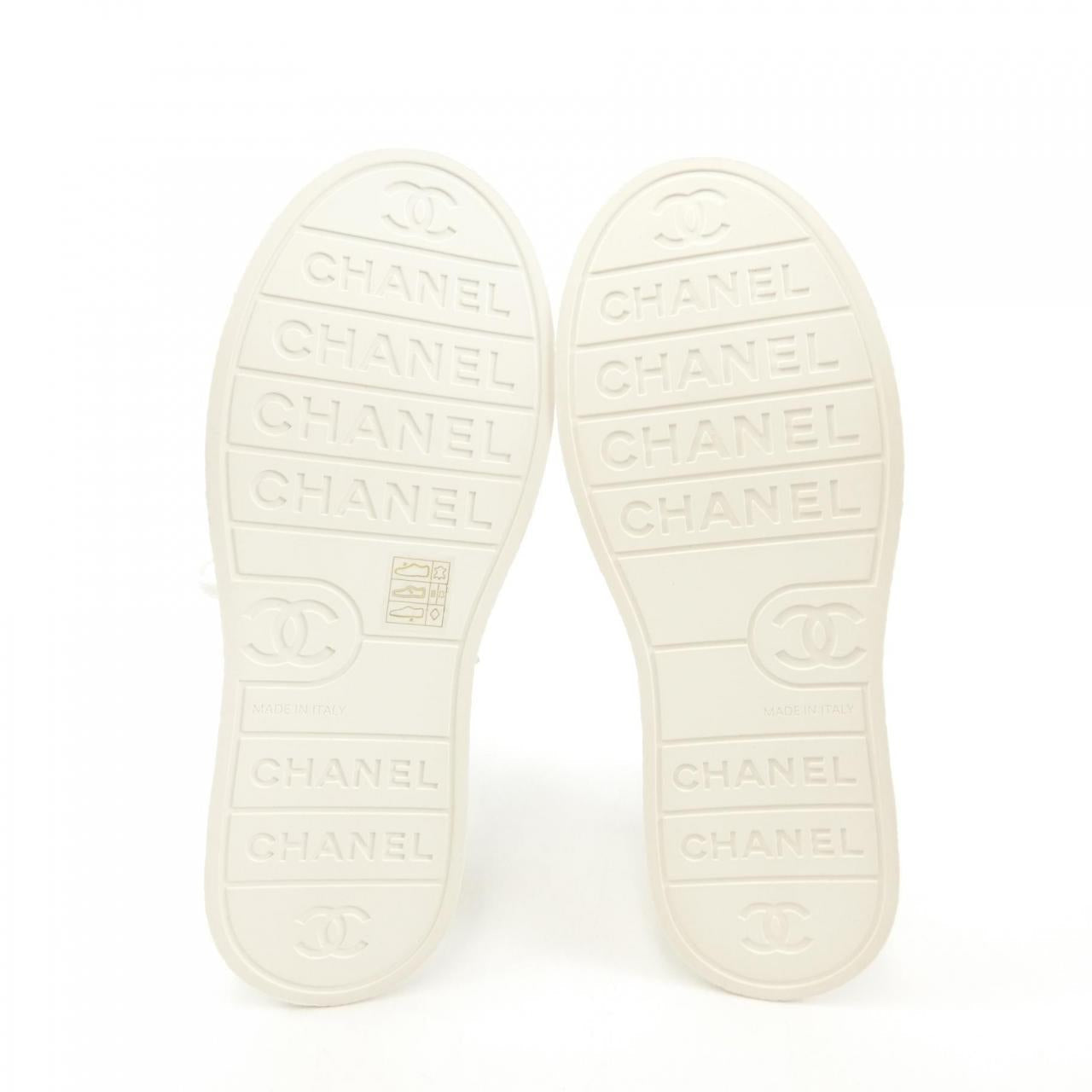 Chanel G45560B15742 Calfskin Sneakers