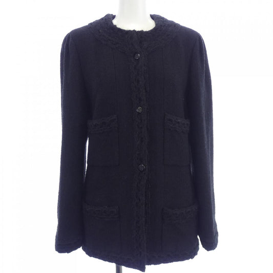 Chanel P12126V06999 98A Collarless Jacket Outerwear