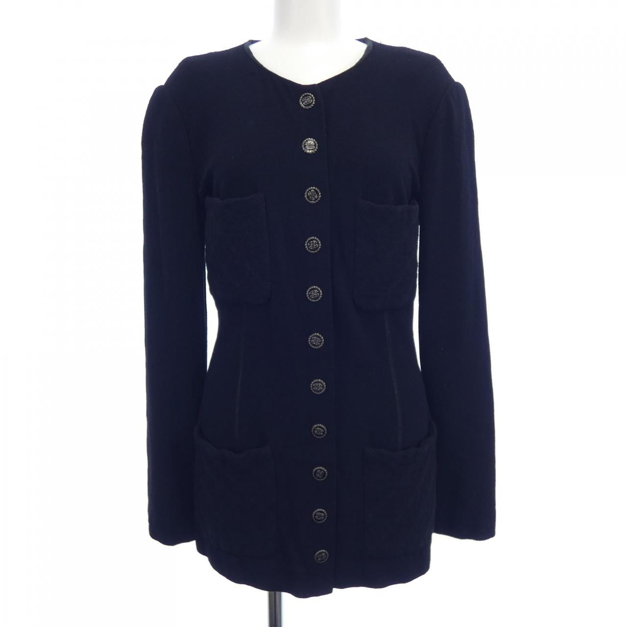 Chanel P61292V46593 Collarless Jacket