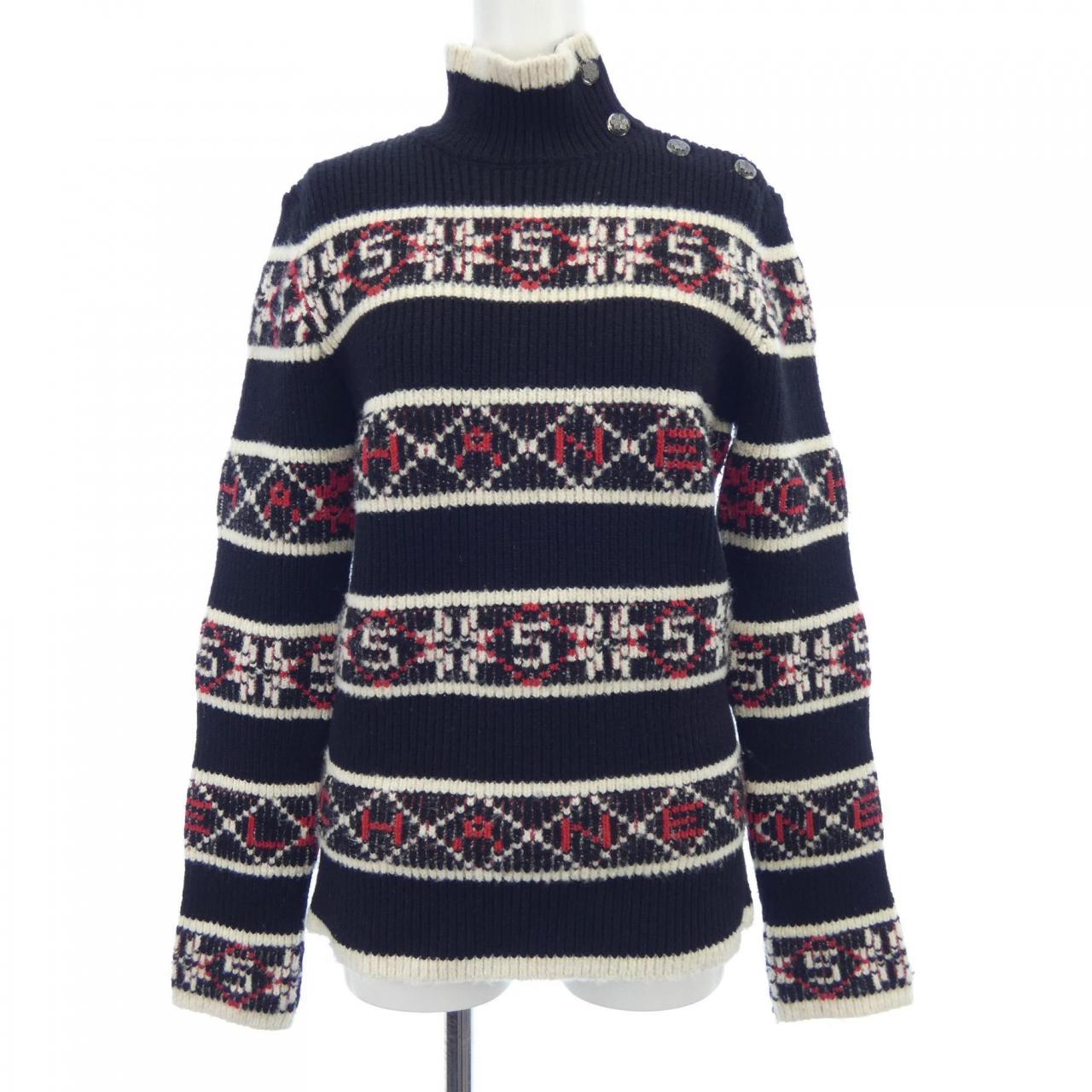 Chanel P62531K48021 19K Cashmere Knit