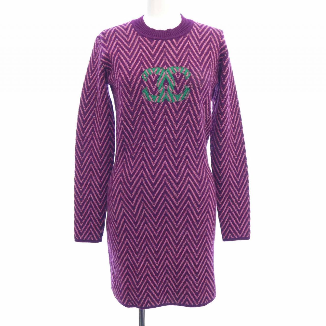 Chanel P71619K10290 21K Cashmere Dress