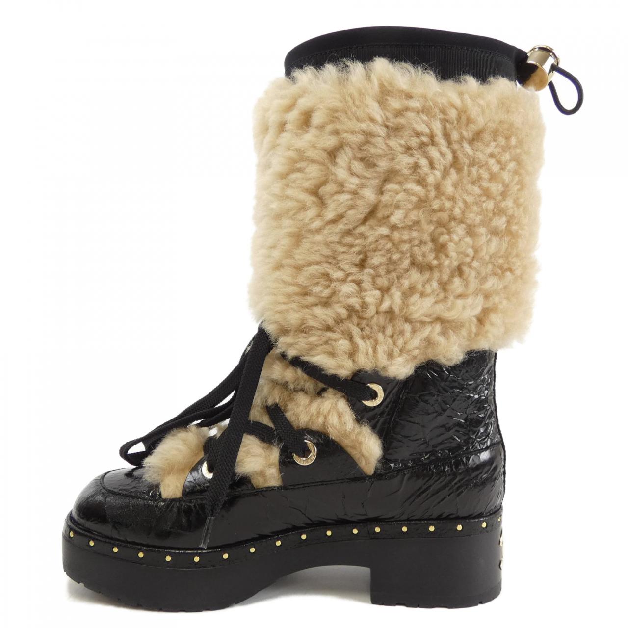Chanel G35157Y53513 Shearling Boots
