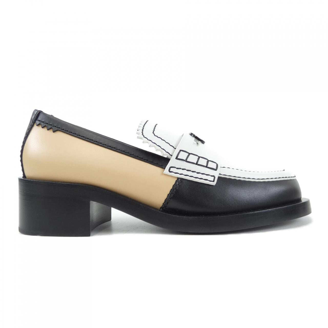 Chanel G45180B13907 Calfskin Shoes
