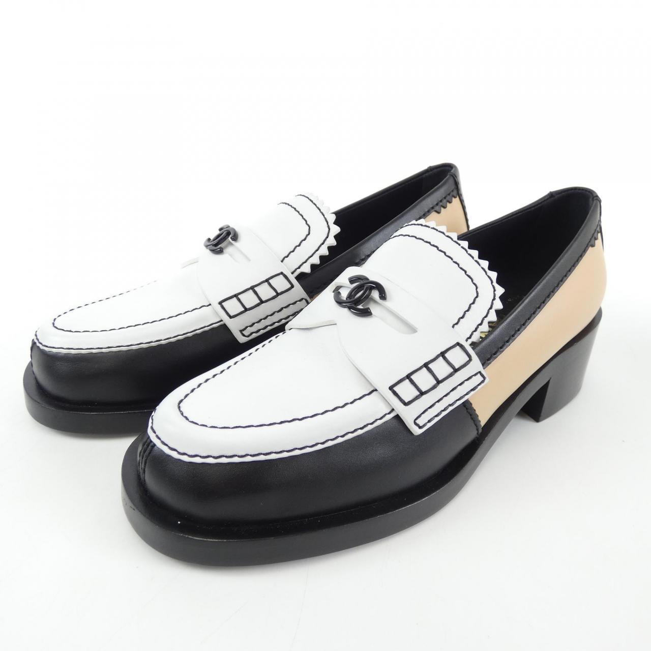 Chanel G45180B13907 Calfskin Shoes