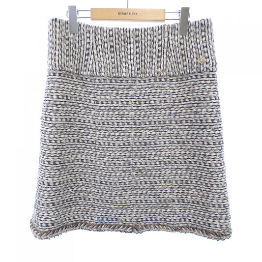 Chanel P59952V45402 Cashmere Blend Skirt