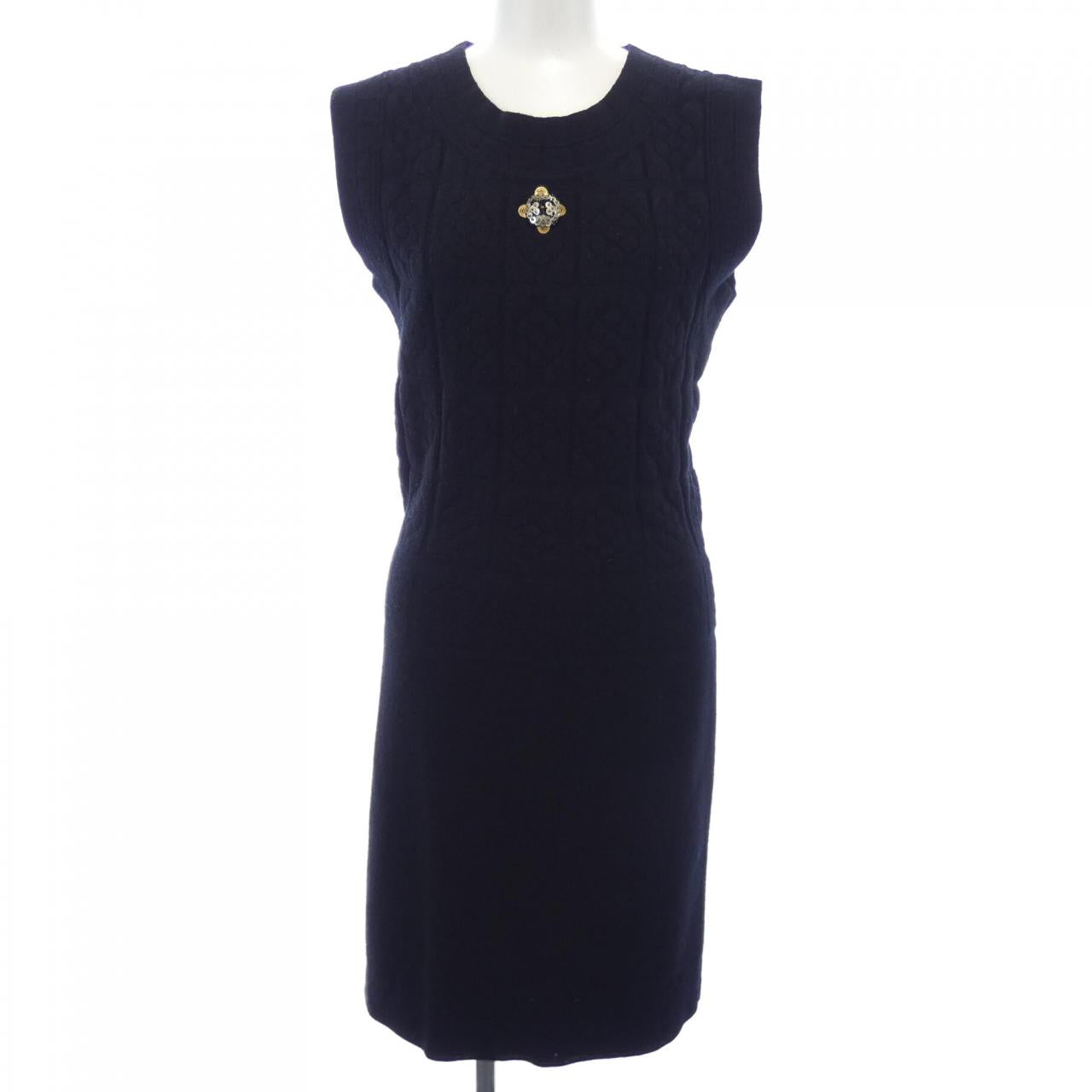 Chanel P38883K02705 Cashmere Blend Dress