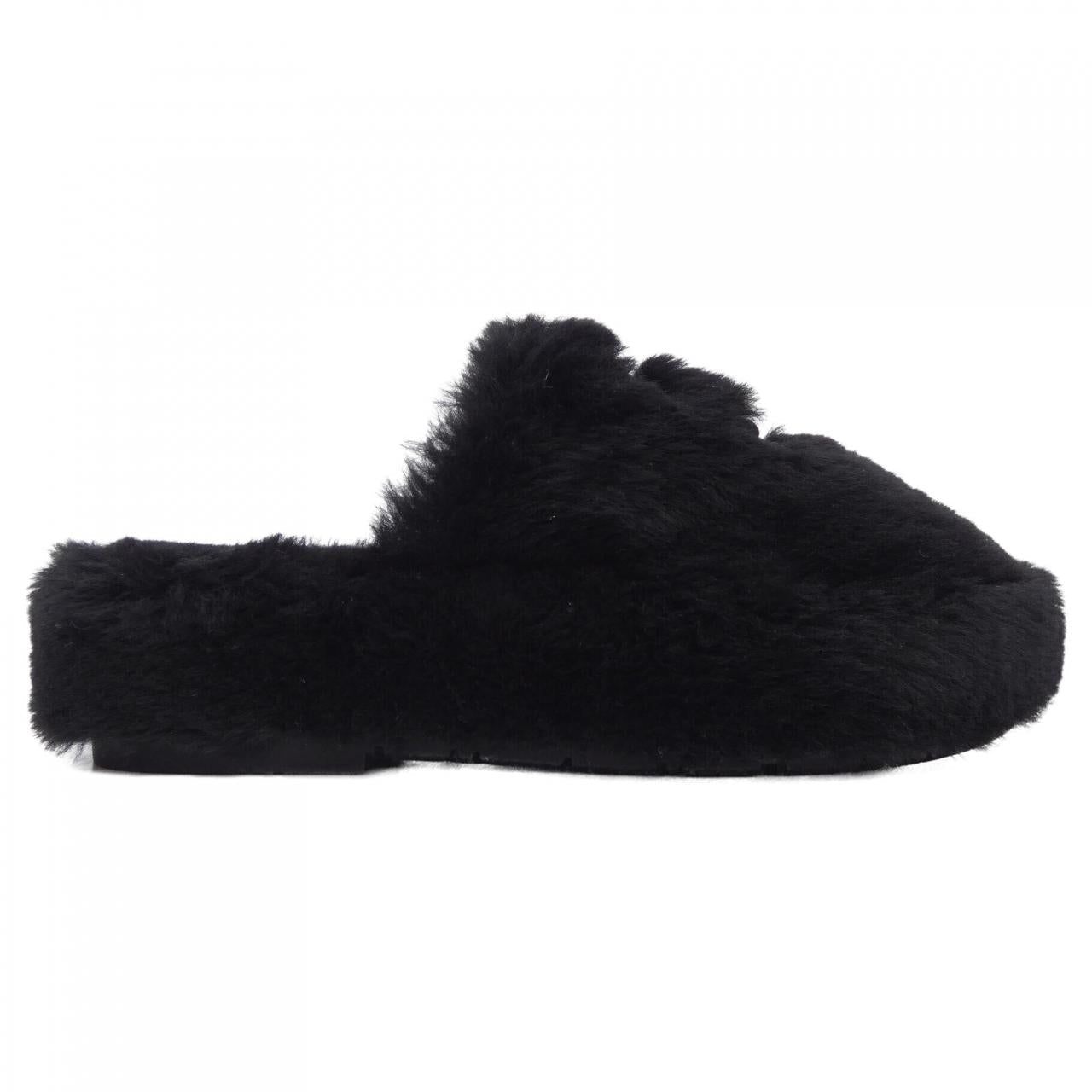 Chanel G45984B17892 Shearling Lambskin Sandals