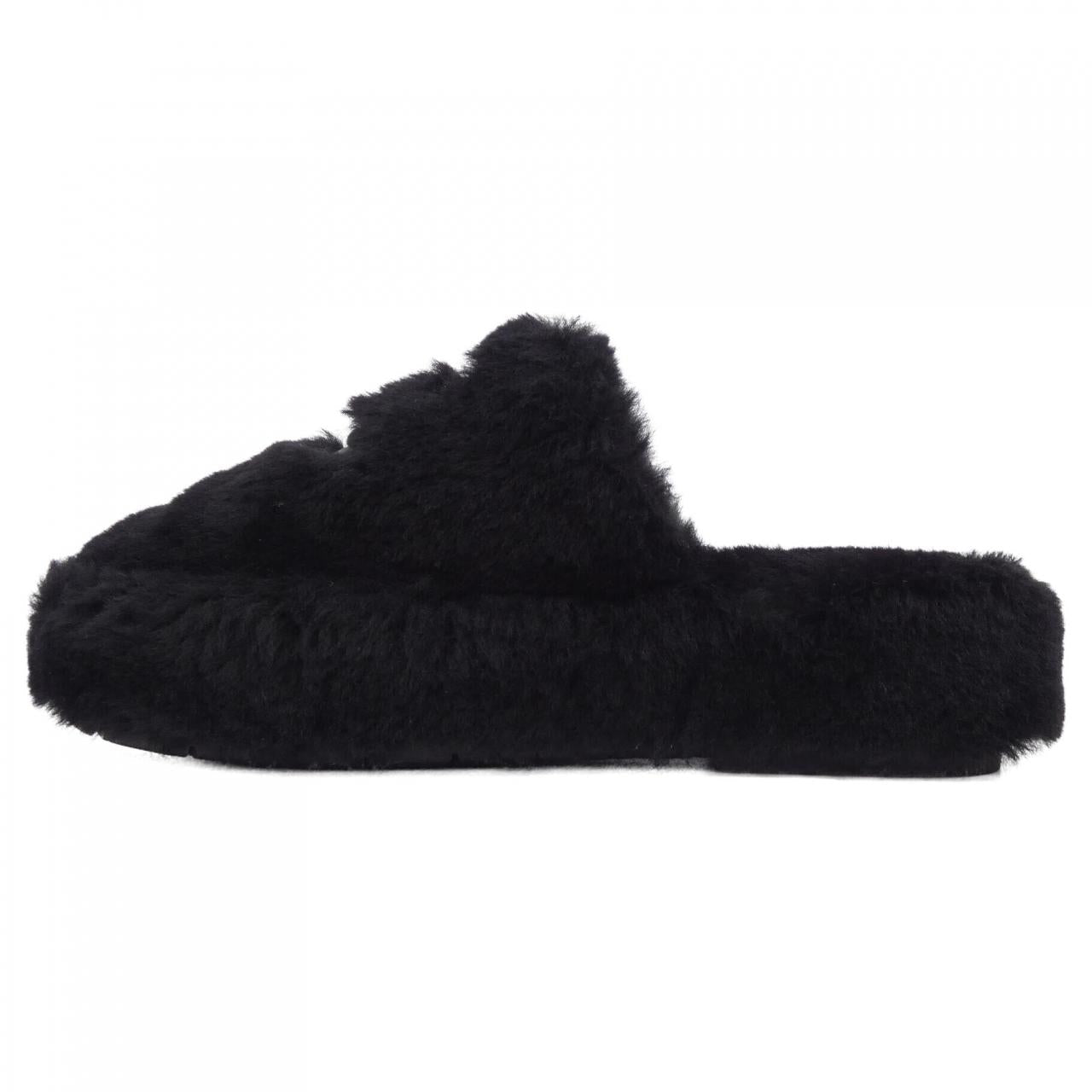 Chanel G45984B17892 Shearling Lambskin Sandals