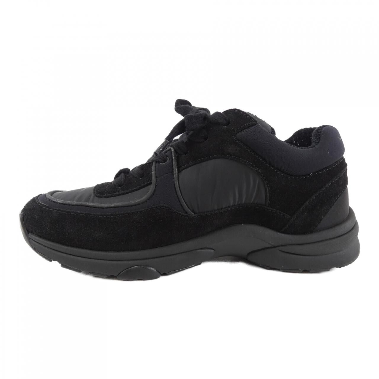 Chanel G34360Y53536 Suede Nylon YCRA Sneakers