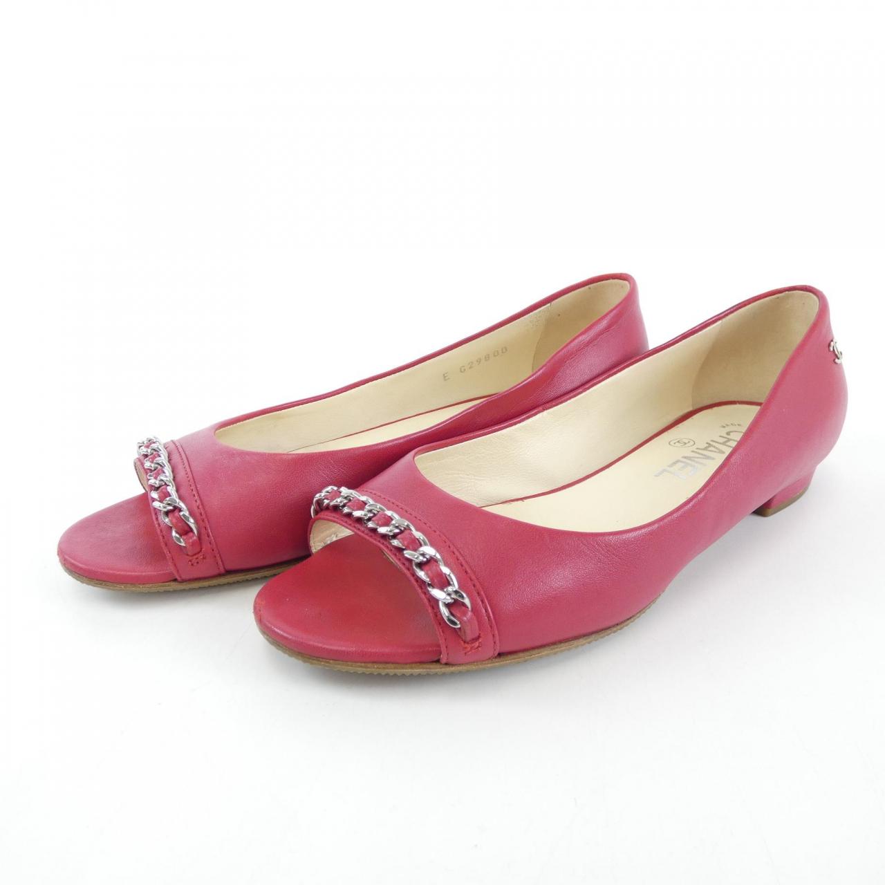 Chanel G29800X01000 Lambskin Flat Shoes