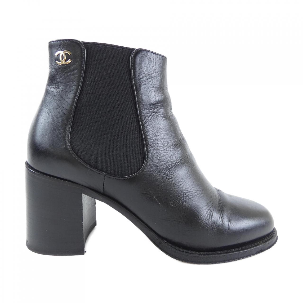 Chanel GLAZED Calfskin Boots