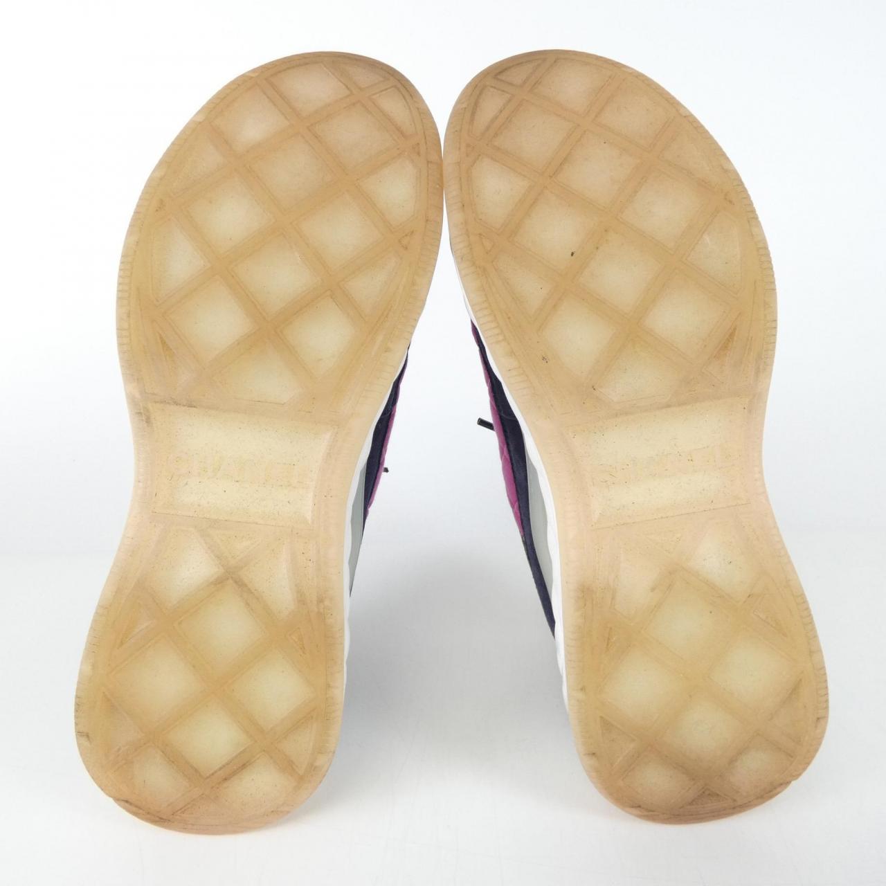 Chanel G38501Y55619 Fabric Suede Calfskin Sneakers