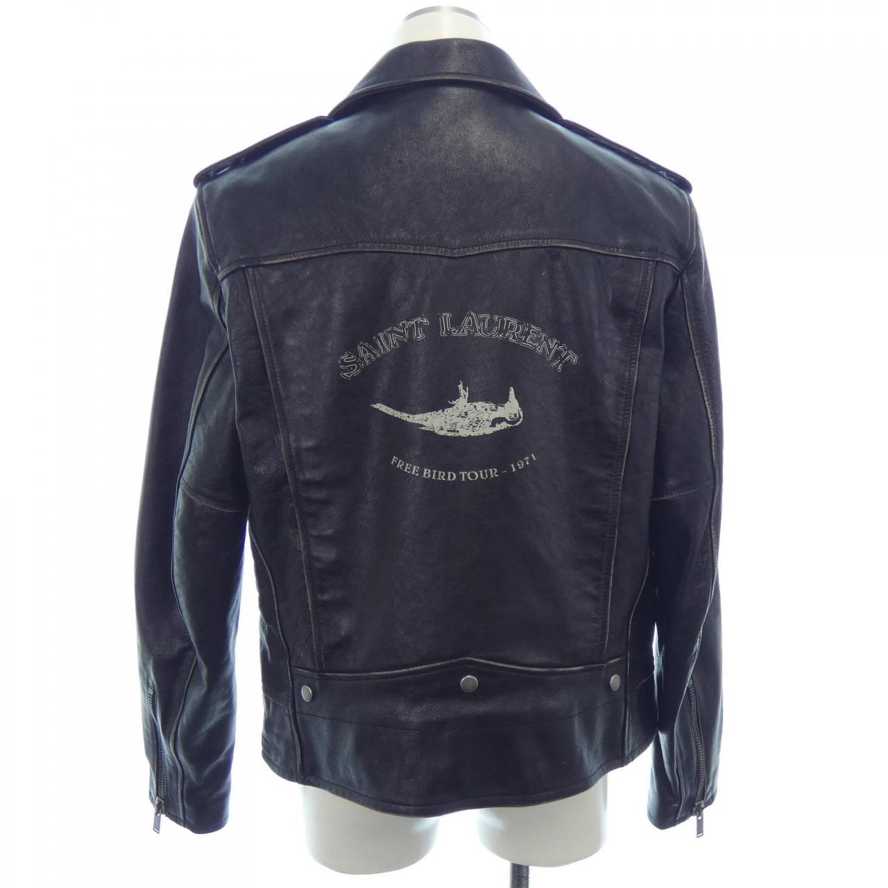 Saint Laurent Leather Riders Jacket