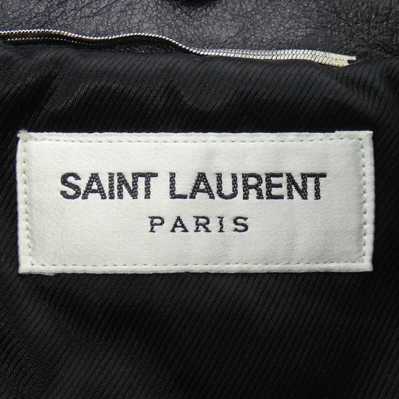 Saint Laurent Leather Riders Jacket