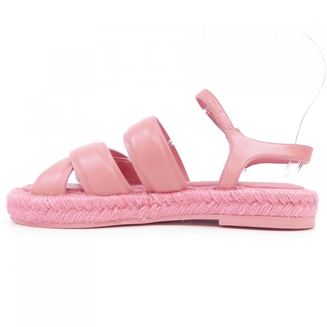 Chanel G39776X56890 Lambskin Sandals