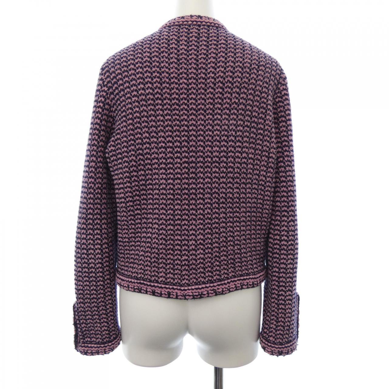Chanel P70487K10067 Cashmere Collarless Jacket