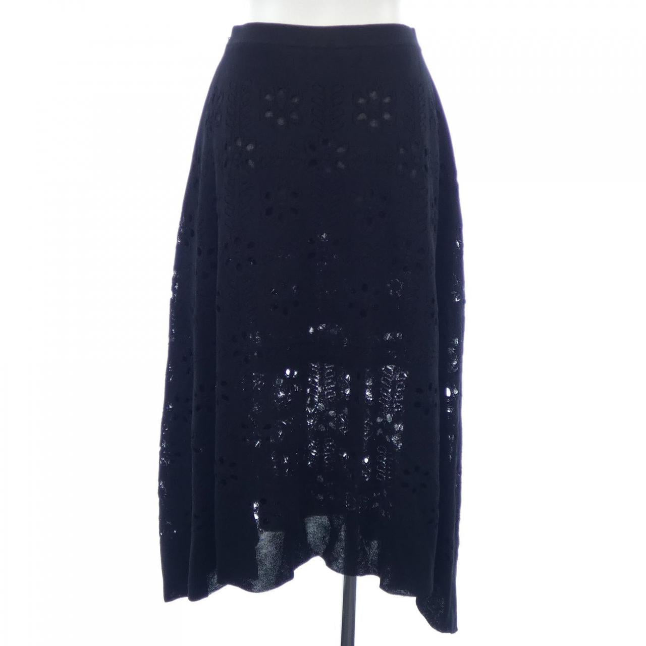 Chanel Silk Skirt