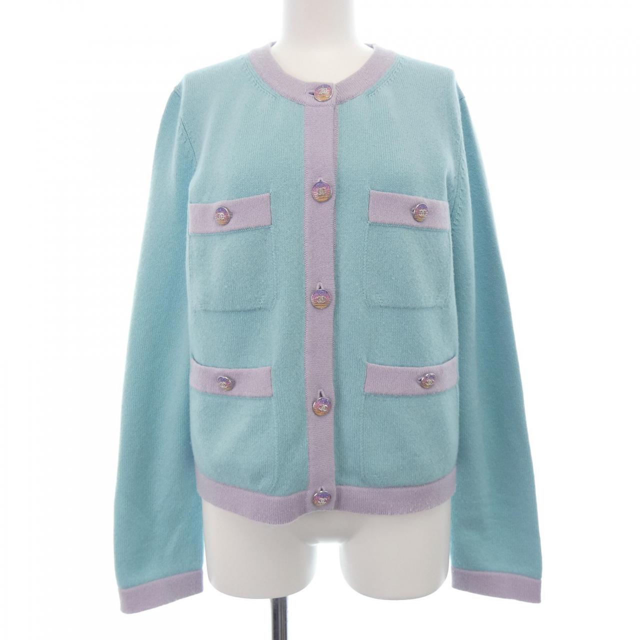 Chanel P76463K10983 Cashmere Cardigan
