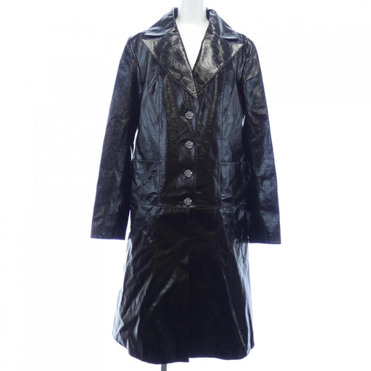Chanel P75961C67820 Leather Coat