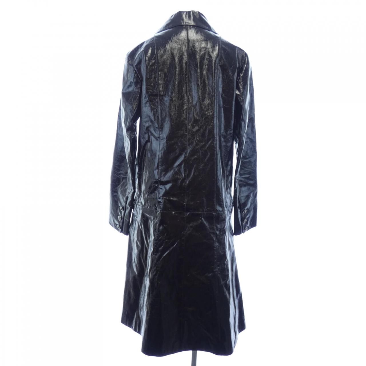 Chanel P75961C67820 Leather Coat