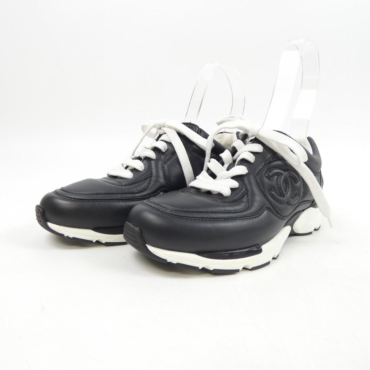 Chanel G45333B14495 Calfskin Sneakers