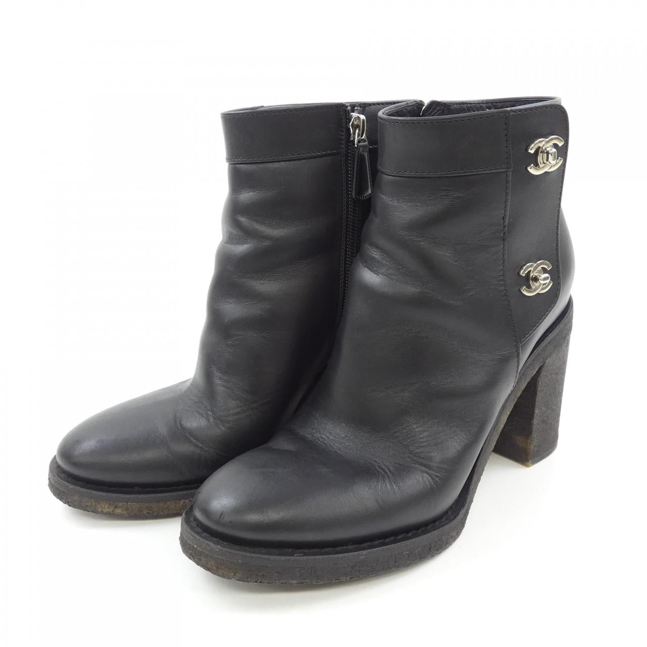 Chanel G31285X47535 Calfskin Boots