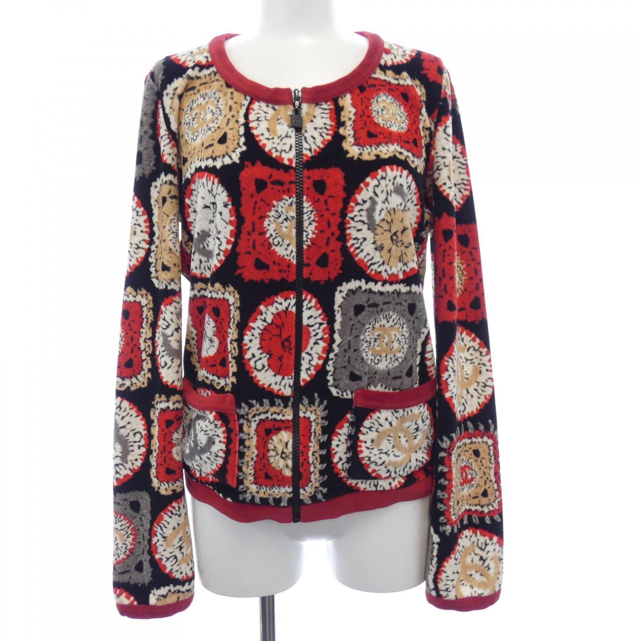 Chanel P35854V25846 09P Wool Cardigan