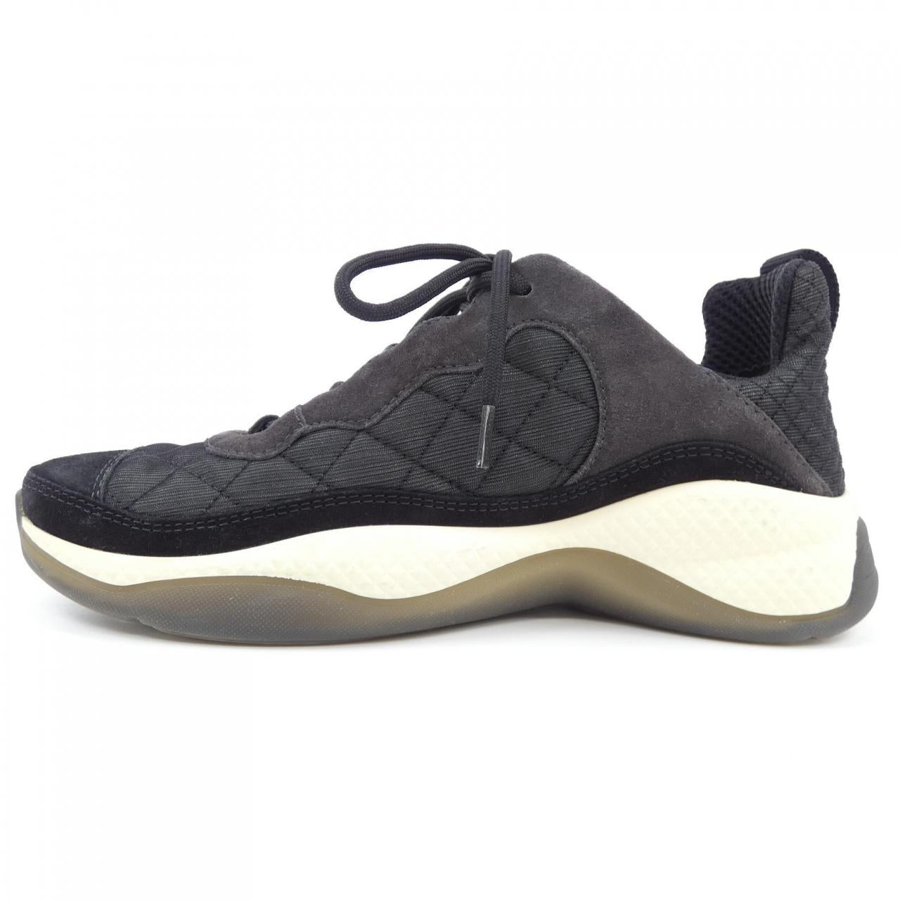 Chanel G38290Y55656 Mesh Suede Sneakers