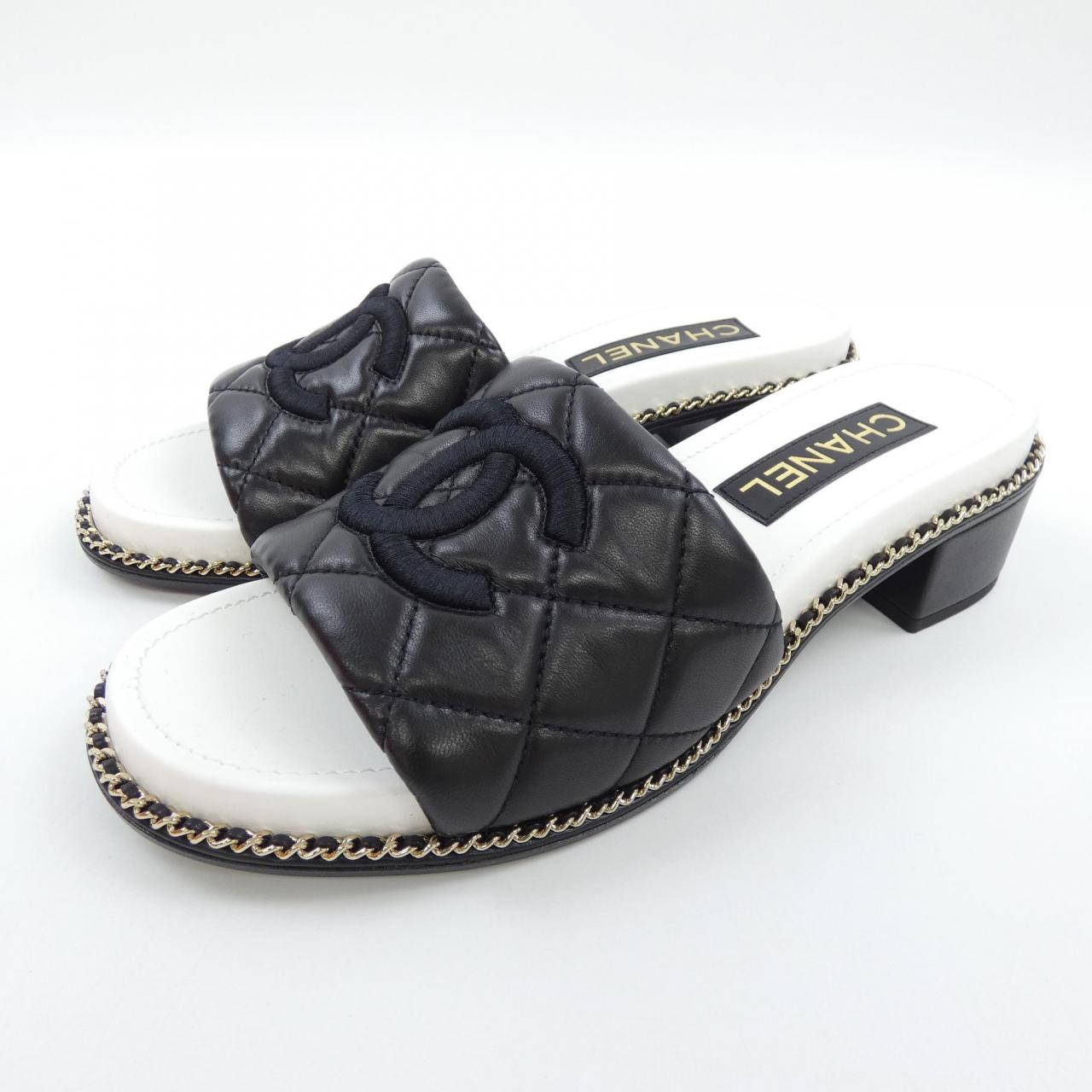 Chanel G46301X01000 Lambskin Sandals