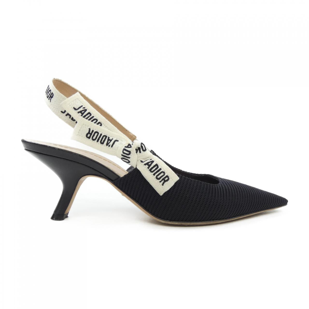 Christian Dior KDC200TFL Fabric Ribbon Pumps