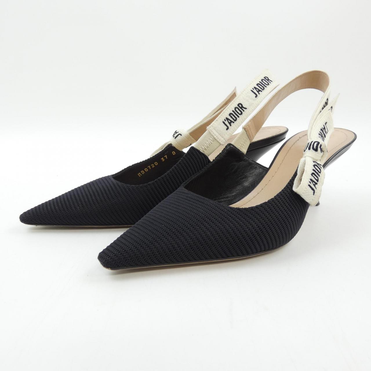 Christian Dior KDC200TFL Fabric Ribbon Pumps