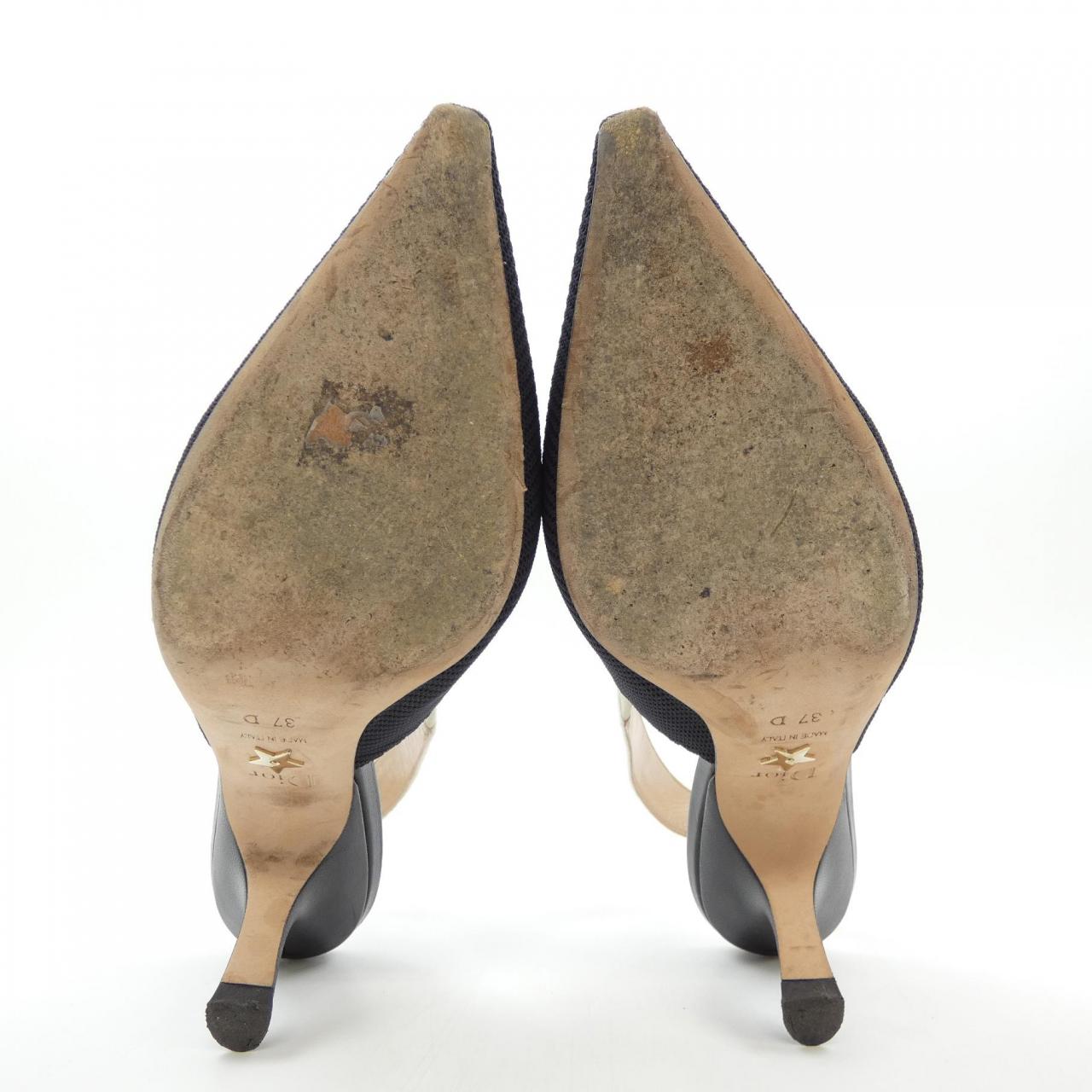Christian Dior KDC200TFL Fabric Ribbon Pumps