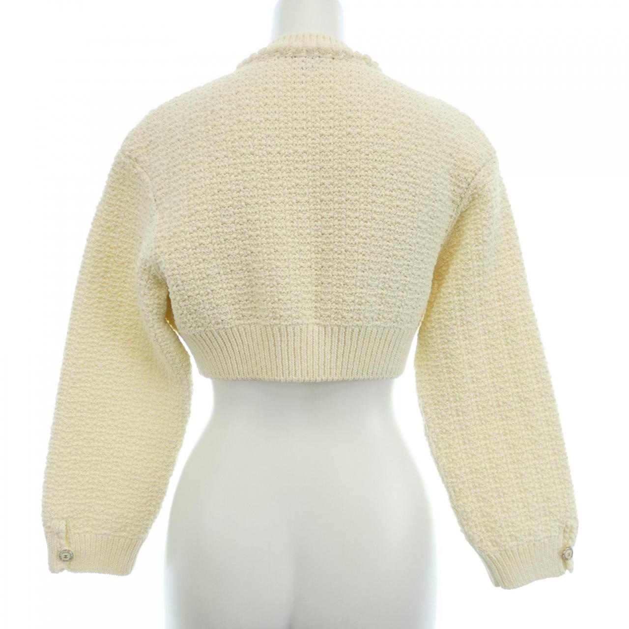 Chanel P72758K10459 22S Wool Cardigan